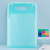 Bolsa Acordeón Bolsa para Guardar Papeles de Examen Carpeta Estudiante a4 Carpeta de Archivo Almacenamiento de Gran Capacidad Álbum Multicapa Vertical de Mano
