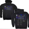 Nueva Sudadera Coolplay Band Hoodie con el Mismo Estampado Nuevo Regalo Gira Coldplay 2025 Fo