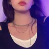 Collar con Pin de Chica Picante de Verano Estilo Minimalista Ins Cadena para Clavícula de Gama Alta Nuevo 2022 Diseño de Nicho para Mujer