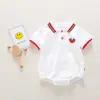 Nueva Camisa Polo Casual de Verano para Bebé Cómoda Transpirable Camisa con Gorro para Niños y Niñas Ropa de Gateo para Bebé