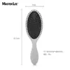 Pente Oval com Almofada de Ar e Airbag com Pinos de Aço, Antiestático, Sem Nós para Cabelos de Meninas, Pente para Styling de Cabelos Volumosos, Atacado
