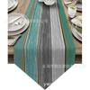 Amazon Venta Caliente Explosiones Retro Rayado Bandera de Mesa Temática Decorativa Mesa Mesa Bandera de Mesa Outlet de Fábrica
