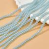 Estilo Primavera 4mm Contas de Roda Superfície de Corte Cor Proteína Contas com Furo Reto Pulseira Colar Joia de Orelha DIY Contas Espaçadoras Acessórios