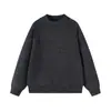 Ropa de punto para hombre 2026 Otoño Nuevo Cuello redondo Holgado Estilo Old Money Jersey Casual Versátil Moderno
