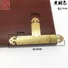 Puerta de mueble de esquina de madera imitación china T-shaped door pieza de esquina de ángulo recto flor de esquina protector de esquina de cobre protector de esquina herrajes