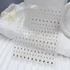 Série Duyuer Adesivos de Unha Populares Estilo Influenciador Realista com Suporte Adesivo para Decoração de Unhas DIY
