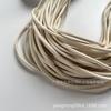 Correa de Cordón Trenzado de Cuero PU de 5 mm de Grosor para Bolsos, Cuerda para Cintura, Cordón con Llavero de Cuerda de Tiro, Correa para Bolso Cruzado, Accesorio de Correa para Hombro, Correa Ancha para Hombro