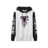 Suéter de manga larga en contraste bidimensional de estilo similar para hombre y mujer con el mismo dibujo animado de Ri Man Jujutsu Kaisen Incantation Back to War