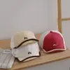 Gorro de Bebé de Moda para Niños Pequeños de 2 Años, Gorra de Béisbol de Estilo Japonés con Letra N y Visera Suave, Sombrero de Sol para Verano