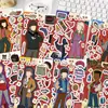 8 Piezas de Pegatinas de Collage Cambia-Cara de Stranger Things 5 Transfronterizas Decoración para Cuaderno DIY Pegatinas Impermeables para Teléfonos Móviles y Computadoras