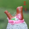 Puesto de viaje de pájaro acuático de arena púrpura Yuerui silbato de animal creativo decoración de pájaro silbato de cordón de cerámica lugar escénico Memorial