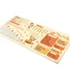 Tapete de Mesa Estrela de Desenho Animado para Crianças e Estudantes, Toalha de Mesa para Escrivaninha de Estudo, Tapete Protetor para Desktop de Computador de Escritório