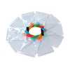 Bolsas Rayadas de Colores Auto-Sellantes Se Pueden Personalizar con Logo e Impresión de Patrones, Bolsas de Sellado de Plástico, Empaque de Plástico Transparente Grado Alimenticio de PE