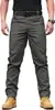 Pantalones de Trabajo Trendy de Verano para Hombre de Amazon, Color Sólido de Secado Rápido, Pierna Recta, Frescos, Tácticos, en Stock