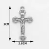 Ventas Directas de Fábrica de Accesorios para Joyería Hidráulica Cruzada de Acero Inoxidable, Collares, Pendientes y Colgantes Hechos a Mano para DIY a Precios de Mayoreo