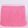 Encaje de Flecos Cifrado de Doble Hilo de Nylon de 20/30 cm para Ropa y Vestidos, Accesorios Suaves, Al por Mayor en Stock, DIY