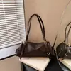 Bolso de Gran Capacidad para Mujer 2026 Otoño Nuevo Retro Gamuza Bolso de Hombro Único para Axila Bolso Tote Casual para el Trabajo