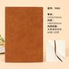 Cuaderno de Piel Suave A5 Libro de Registro para Reuniones de Negocios de Gama Alta Bloc de Notas Cuaderno con Logo en Stock para Entrega Rápida Cuaderno Portátil para Escribir a Mano