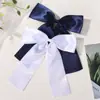 Nuevo pasador de pinza para el pelo con lazo de cinta para niñas de Amazon, lindo accesorio para el pelo dulce de princesa para uso diario 5152
