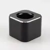 Porta Plumas Metálico Porta Plumas Inserto Pequeño para Plumas Cuadrado Barril Negro para Pluma Base para Cepillos de Dientes de Pareja Porta Cuchillas Papelería para Estudiantes