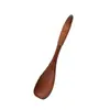 Colher de Madeira Criativa Enrolada com Arame, Colher para Mel, Colher de Madeira para Geleia e Condimentos, Colher para Mexer Café, Colher para Sorvete, Colher Pequena para Sopa
