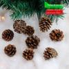 Decorações de Natal Pingente de Árvore de Natal Enfeites de Floco de Neve Bola Pinhas Saco de Presente Armadilha de Velho Tamborim Bengala Sino Laço