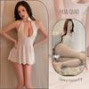 Lencería Sexy, Camisón Sexy Reversible, Uniforme Hot Cut Out, Pijama Qqny Tentación, Lencería Sexy para Coquetear