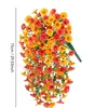 Gloria de la Mañana Artificial Transfronteriza Patio Exterior Eucalipto Boda en Casa Decoración Colgante de Pared de Ratán Planta Artificial Enredadera de Flores