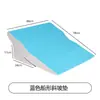 Almohada Inclinada Azul con Forma de Barco para Antirreflujo, Previniendo el Reflujo Ácido Gástrico y Biliar, y la Acidez Estomacal