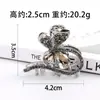 Pinza para el pelo de mariposa de cristal coreana para mujer, accesorio elegante y con clase para el lateral, la parte posterior de la cabeza o la coleta