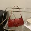 Bolso Pequeño de Axila Plateado para Mujer 2026 Nuevo Verano Bolso de Hombro Baguette de Alto Gama Diseño de Nicho Francés