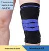 Joelheira Esportiva Almofada de Silicone Tira de Suporte Proteção dos Meniscos Dor no Joelho Basquete Badminton para Homens e Mulheres