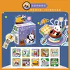 Pegatinas Láser de Animales Lindos Qiyi para Diarios, Papelería para Niños y Niñas, Pegatinas Decorativas de Sellado de Recompensa, 200 Pegatinas