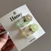 Flor Pequeña Dulce Pinza para el Pelo Corazón Roto de Niña Pinza Lateral para el Pelo Pinza Linda para el Pelo de Niños Accesorios para el Cabello Pinza para el Flequillo Accesorios para el Cabello