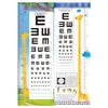 Gráfico Logarítmico Personalizado Padrão para Uso Doméstico, Teste de Miopia para Estudantes, Publicidade Infantil, Impressão de Logotipo, Teste de Visão