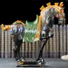 Luoyang Tang Sancai Cavalo Cerâmica Cavalo Enfeites Seis Cavalos Casa Sala de Estar Escritório Decoração Artesanato Presentes Enfeites de Fortuna