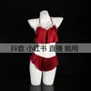 Lemon Story Lencería Sexy Pijama para Mujer Fajín de Tirantes Uniforme de Encaje Tentación Broma Cama Pasión Traje