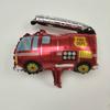Balão de Filme de Alumínio Série Mini Carro Balão de Folha de Alumínio Veículo de Engenharia Carro de Polícia Balão de Brinquedo para Crianças Decoração de Aniversário