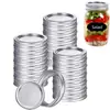Etiqueta para tapa de frasco Mason transfronteriza tapa dividida de 70 mm tapa de hojalata de 86 mm tapa sellada pieza de tapa de frasco Mason venta al por mayor