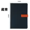 Cuaderno de Reuniones de Trabajo Color-Blocking Set de Regalo Cuaderno de Actividades de Negocios Papelería Creativa de Oficina Cuaderno para Estudiantes