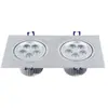 Luminária de teto led 2*3W 2*5W 2*7W alta potência downlight de cabeça dupla quarto de hotel loja de roupas spot de teto