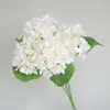 Buket de 5 cabezas estilo europeo flores de hortensia imitación buket vintage hogar flor de seda flor flor artificial flor decorativa flor falsa