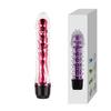 Pequeño vibrador de cristal AV con barba de dragón calvo, palo de coqueteo, masturbación, juguetes sexuales para adultos al por mayor, una generación de cabello