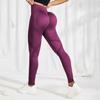 Calça Legging de Yoga com Efeito Empina Bumbum Transfronteiriça para Mulheres, Leggings Esportivas para Corrida de Cintura Alta Sem Costura, Calça Fitness Justa para Pilates
