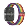 Adequado para Pulseira de Relógio Huawei Fit5 com Logo na Ponta do Mesmo Estilo Alça de Nylon Pulseira de Pulso Relógio Fit3/4 Pulseira Universal
