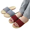 Zapatillas de Lino Eva Nuevas de Cuatro Estaciones para Mujer Uso en Casa de Verano para Parejas Sandalias Antideslizantes de Suela Suave para Hombre