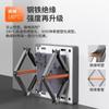 Caja de cableado universal para cassette Tipo 86 Caja inferior con zócalo Soporte de pared Caja de interruptores de puntal