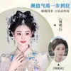 Peluca para Mujer con Moño de Doble Lazo, Estilo Recogido Prehecho, Accesorios para el Cabello de Disfraz Antiguo, Moño Prehecho para Recogido de Novia al por Mayor