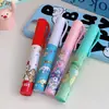 Tijeras de Dibujos Animados Japonesas con Forma de Bolígrafo Tijeras Pequeñas Portátiles Tipo Bolígrafo Mini Seguras y Lindas para Oficina y Estudio