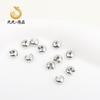 Fivela de Crescente Dourada 14K para DIY, fecho para contas de enrolar, contas de posicionamento, clip de meia-lua, fivela para fio de enrolar, acessórios de joalheria